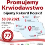 Promuję Krwiodawstwo – biję Rekord Polski!